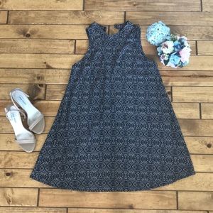 ASTR | Black and Cream Dress